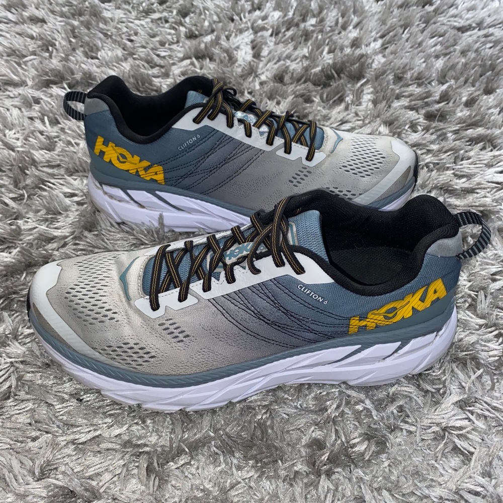 Hoka One Clifton 6 Sneaker Running Shoes size 11